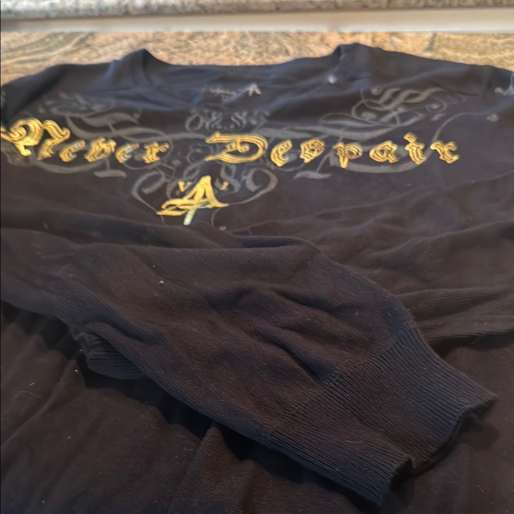 Men's Black Sweater by [Aqua ]